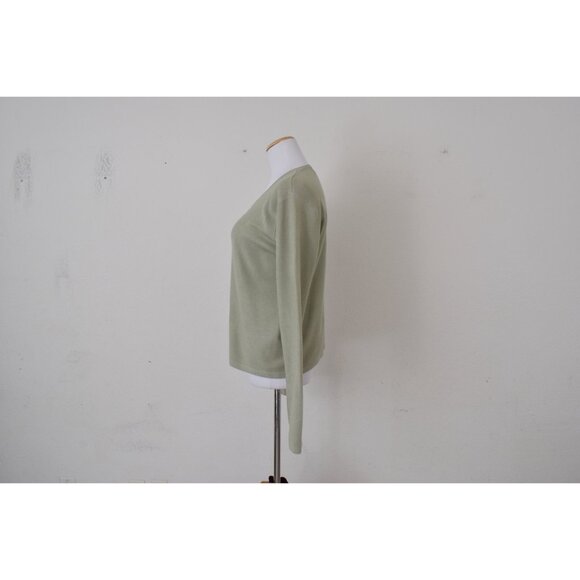 Vintage 90s Sage Acrylic/Nylon/Spandex Light Sweater size L - Picture 3 of 10